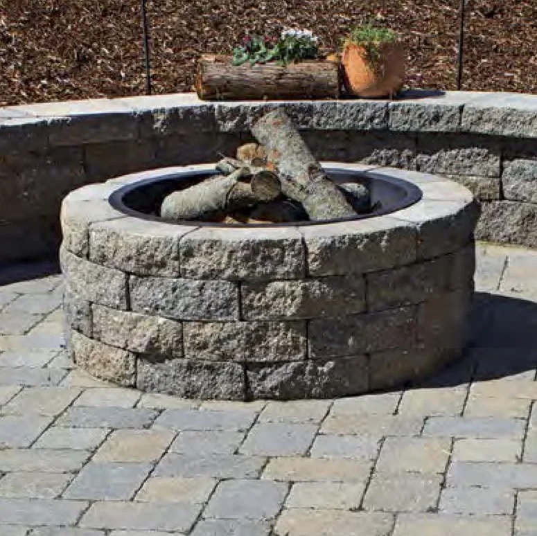 Backyard Fire Pits at Evergreen Landscape Supply, Branford CT