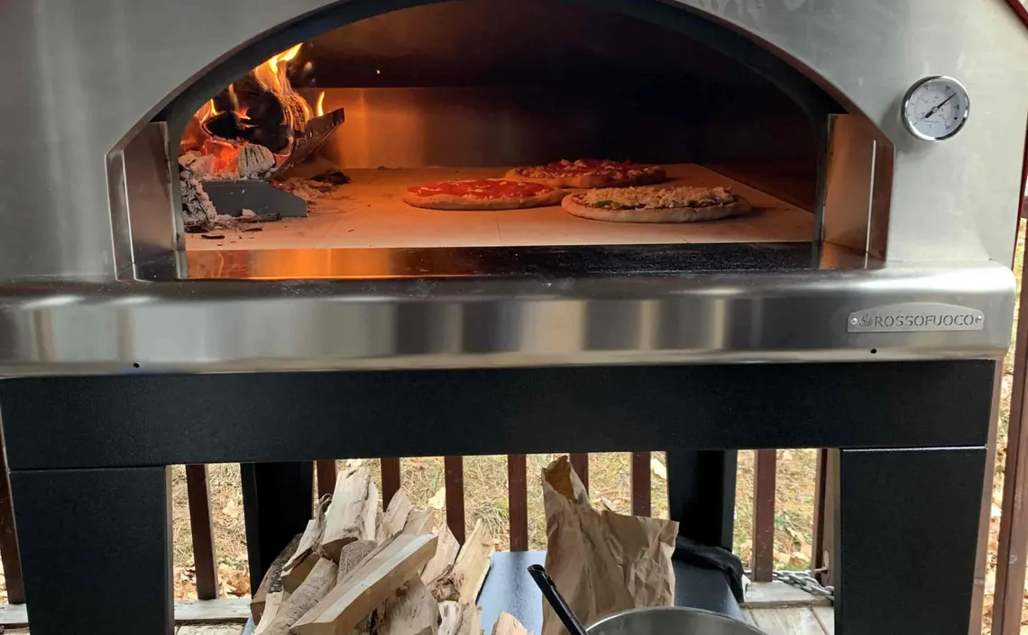 Wood-Fired Pizza Ovens at Evergreen Landscape Supply, Branford CT