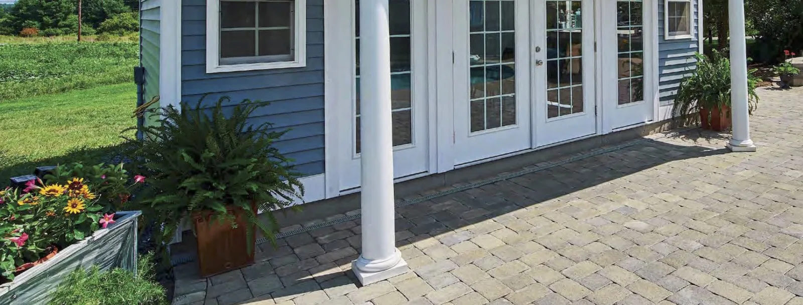 Ideal and Cambridge concrete pavers, Branford CT
