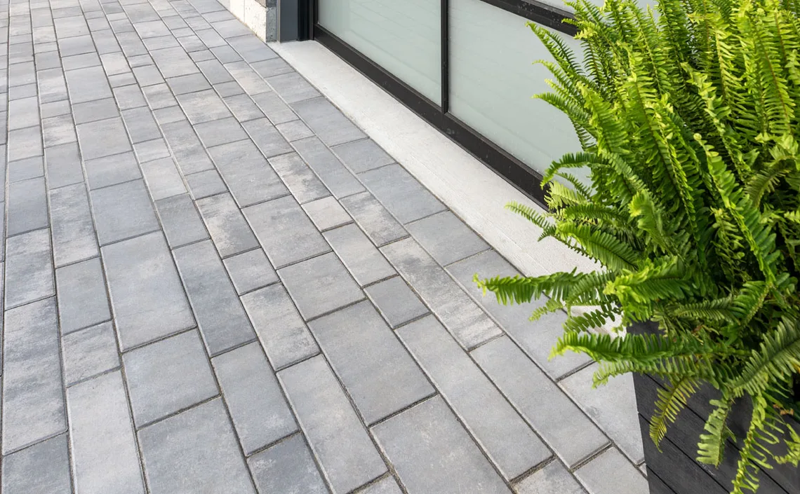 Unilock Artline paver driveway