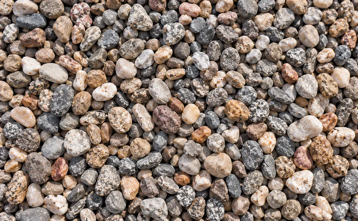 Pea Stone at Evergreen Landscape Supply, Branford CT